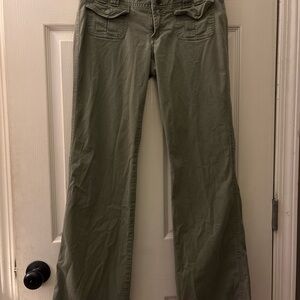 Express Olive Green Pants